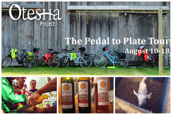 Otesha's Multigeneral Pedal to Plate Tour hits the GTA this August Otesha's Multigeneral Pedal to Plate Tour hits the GTA this August