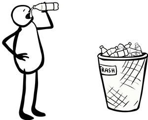 bottled water bottled water